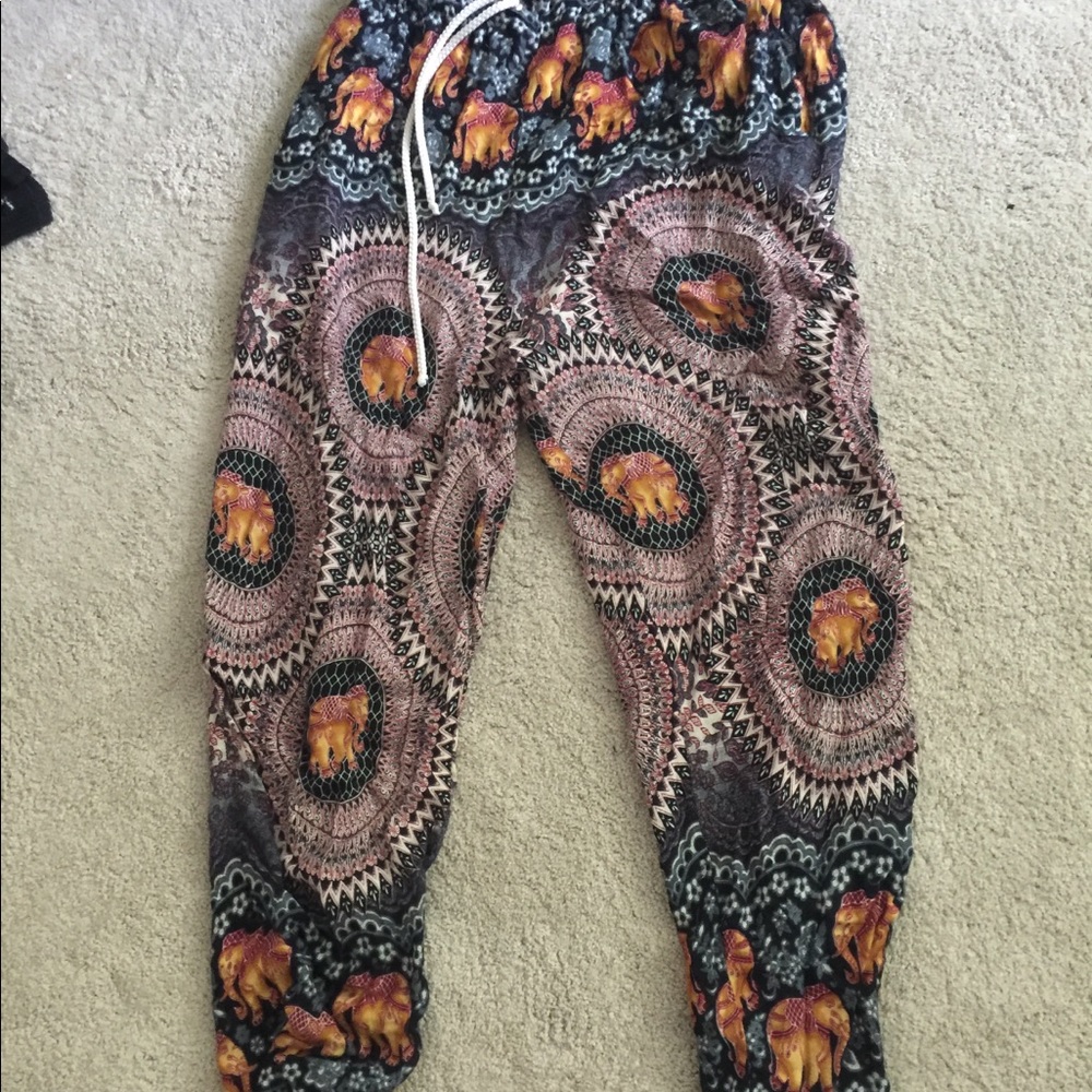 hippie/ bohemian joggers pants